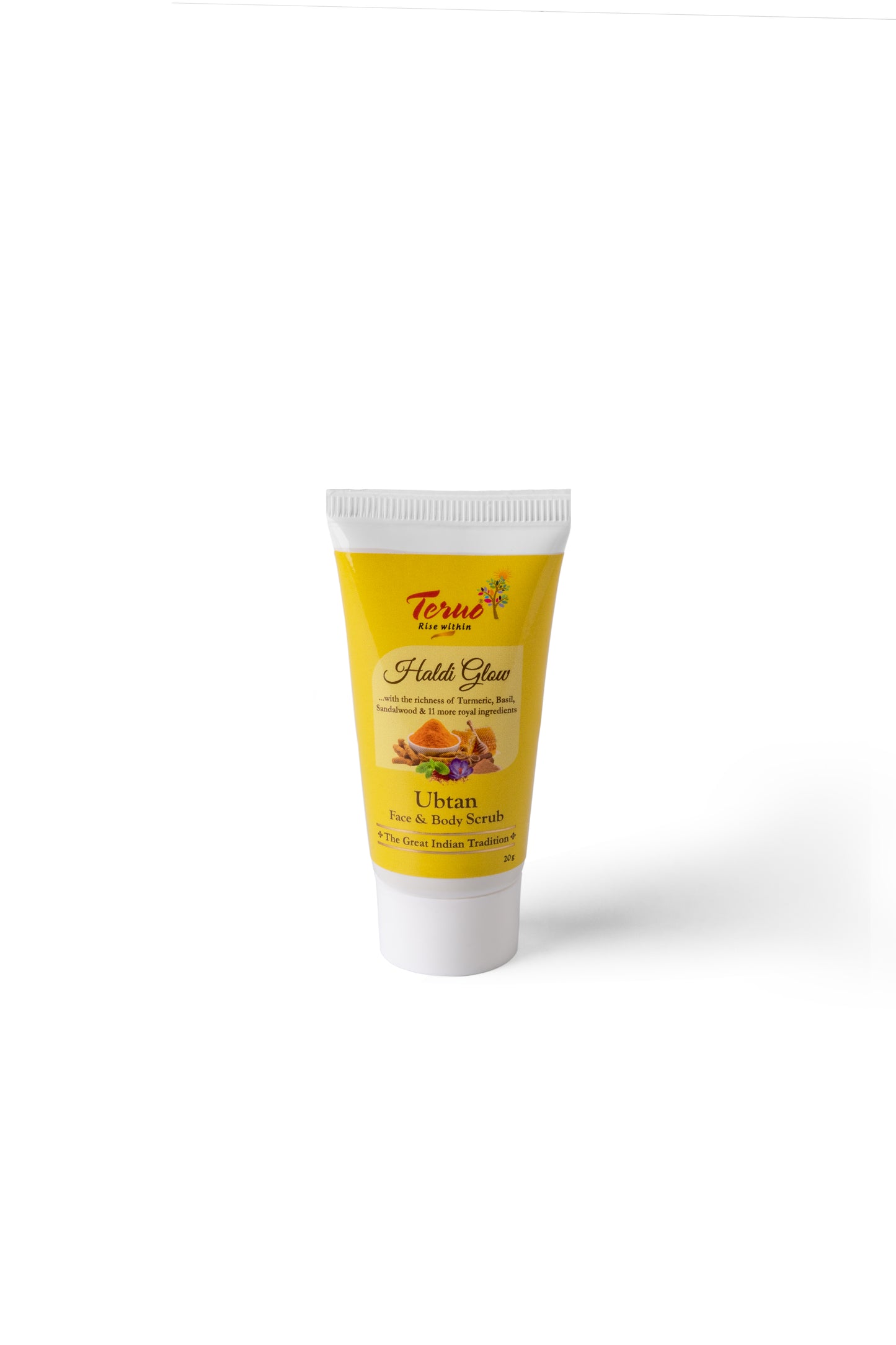 Teruo Minis - Haldi Glow Ubtan Face & Body Scrub