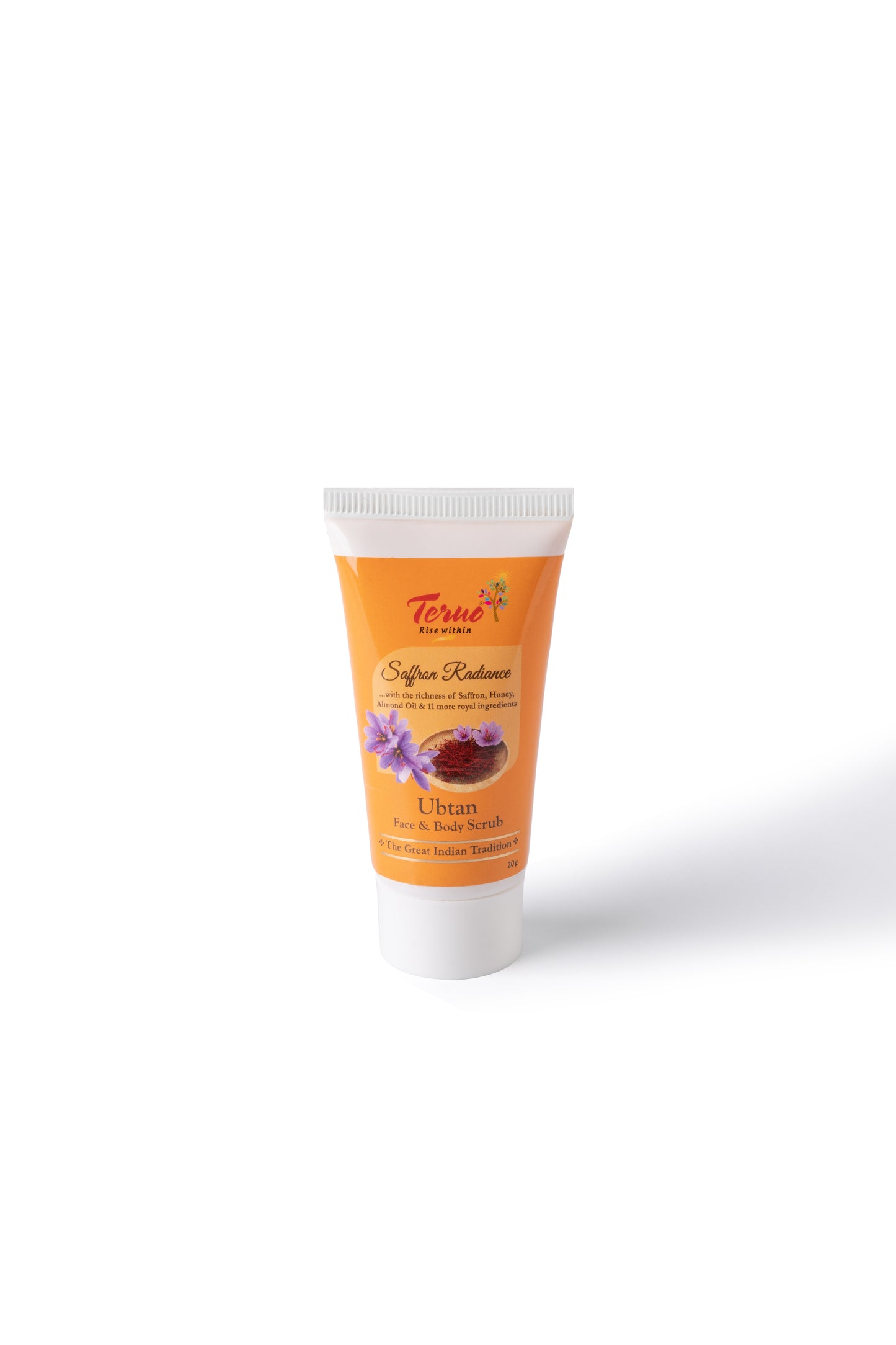 Teruo Minis - Saffron Radiance Ubtan Face & Body Scrub