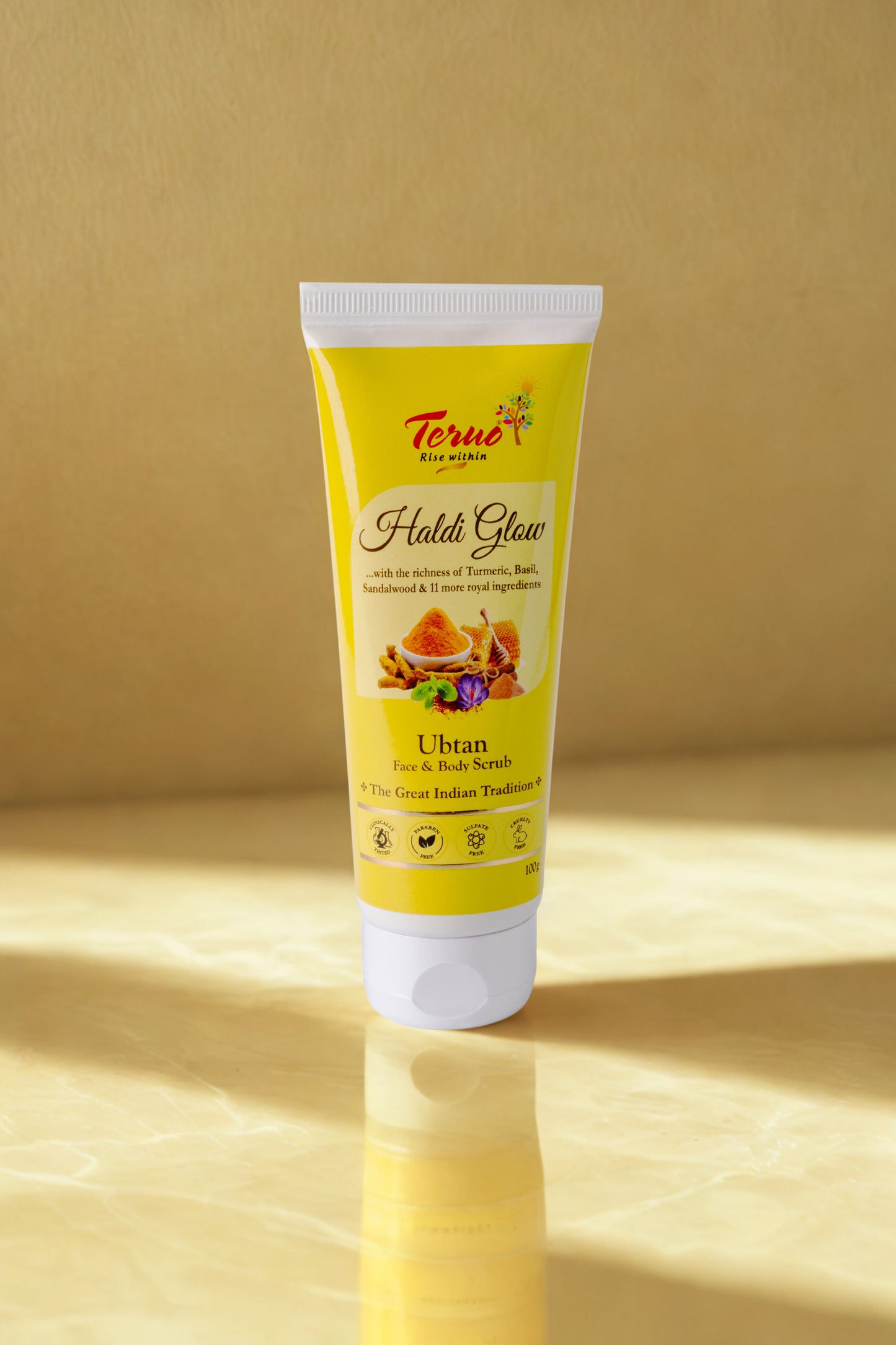 Haldi Glow Ubtan Face & Body Scrub