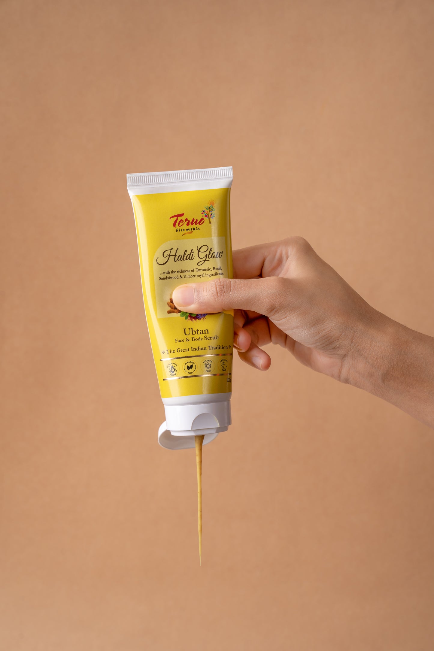 Haldi Glow Ubtan Face & Body Scrub